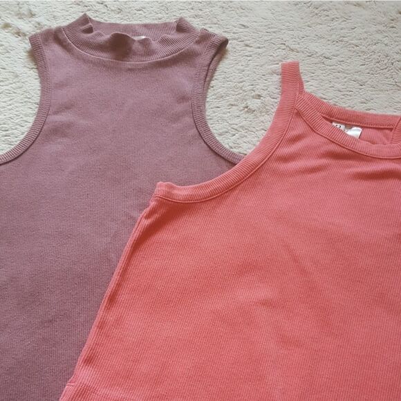H&M Divided & Bozzolo Tank Top 2 Piece Bundle Size Small - Picture 2 of 7